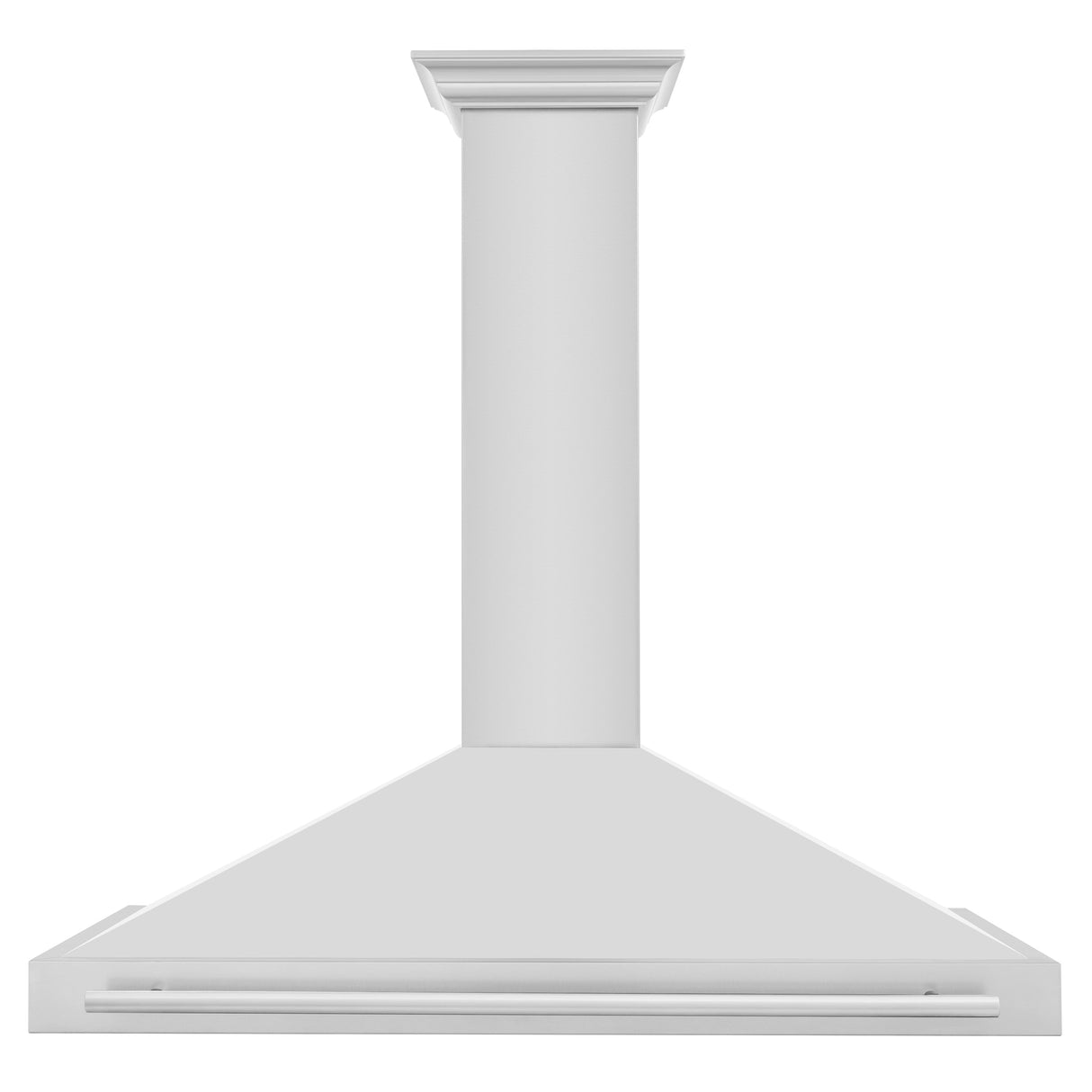 ZLINE 48 in. Stainless Steel Range Hood with Stainless Steel Handle and Colored Shell Options (KB4STX-48)