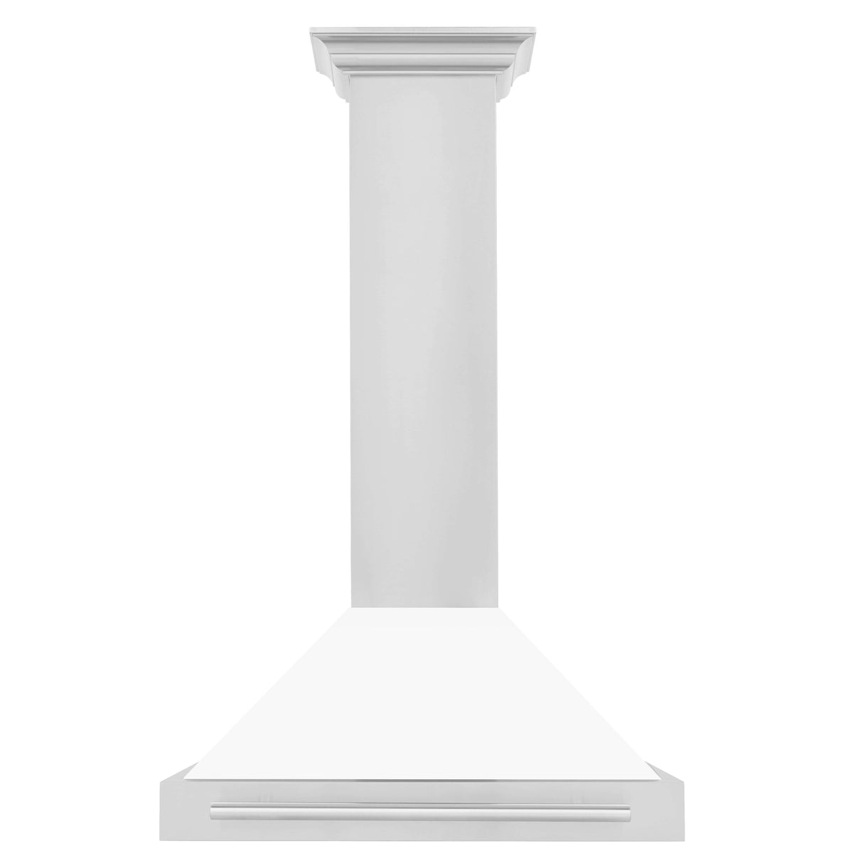 ZLINE 30 in. Stainless Steel Range Hood with Stainless Steel Handle and Colored Shell Options (KB4STX-30)