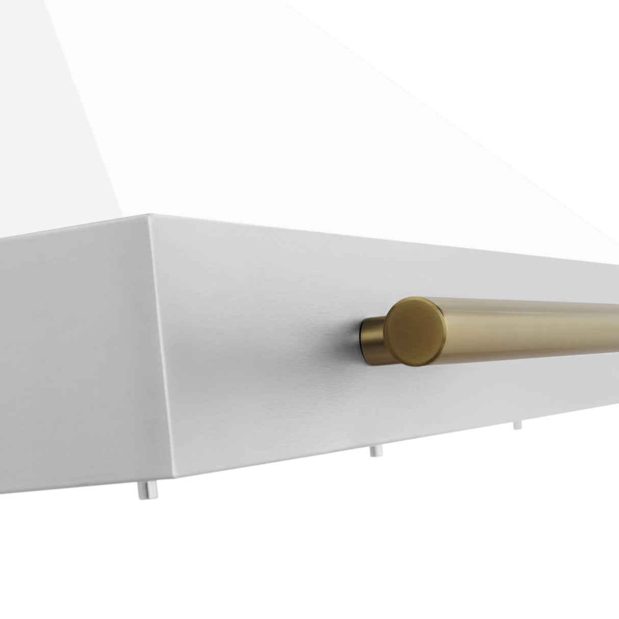 ZLINE 30 in. Autograph Edition Stainless Steel Range Hood with White Matte Shell and Accents (KB4STZ-WM30)