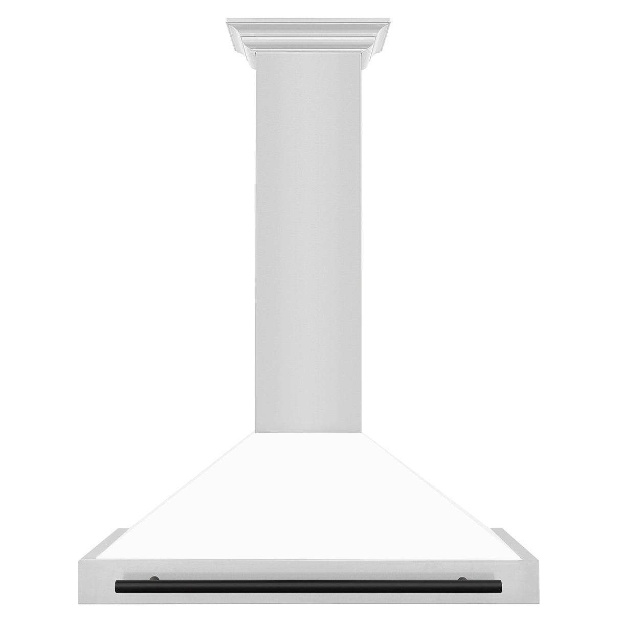 ZLINE 36 in. Autograph Edition Stainless Steel Range Hood with White Matte Shell and Accents (KB4STZ-WM36)