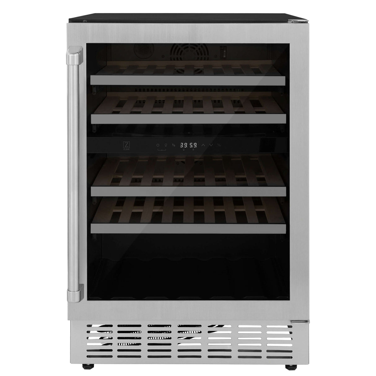 ZLINE 24" Monument Dual Zone Wine Cooler front.