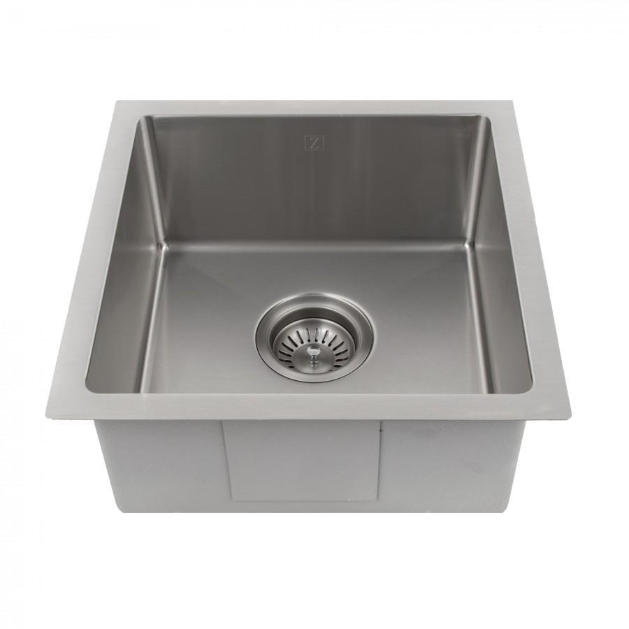ZLINE 15 in. Boreal Undermount Single Bowl Bar Kitchen Sink (SUS-15)