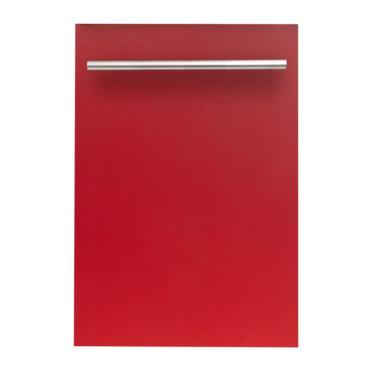 ZLINE 18" Dishwasher Panel with Modern Handle - Red Matte