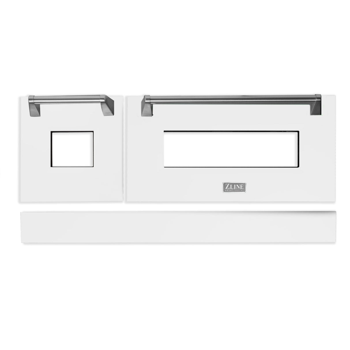 ZLINE 48" Range Door in DuraSnow® Stainless Steel with Color Options - Rustic Kitchen & Bath - ZLINE Kitchen and Bath