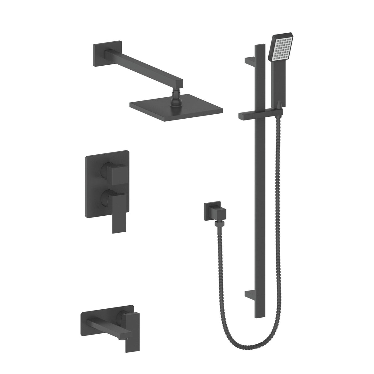 ZLINE Bliss Shower System (BLS-SHS) in matte black