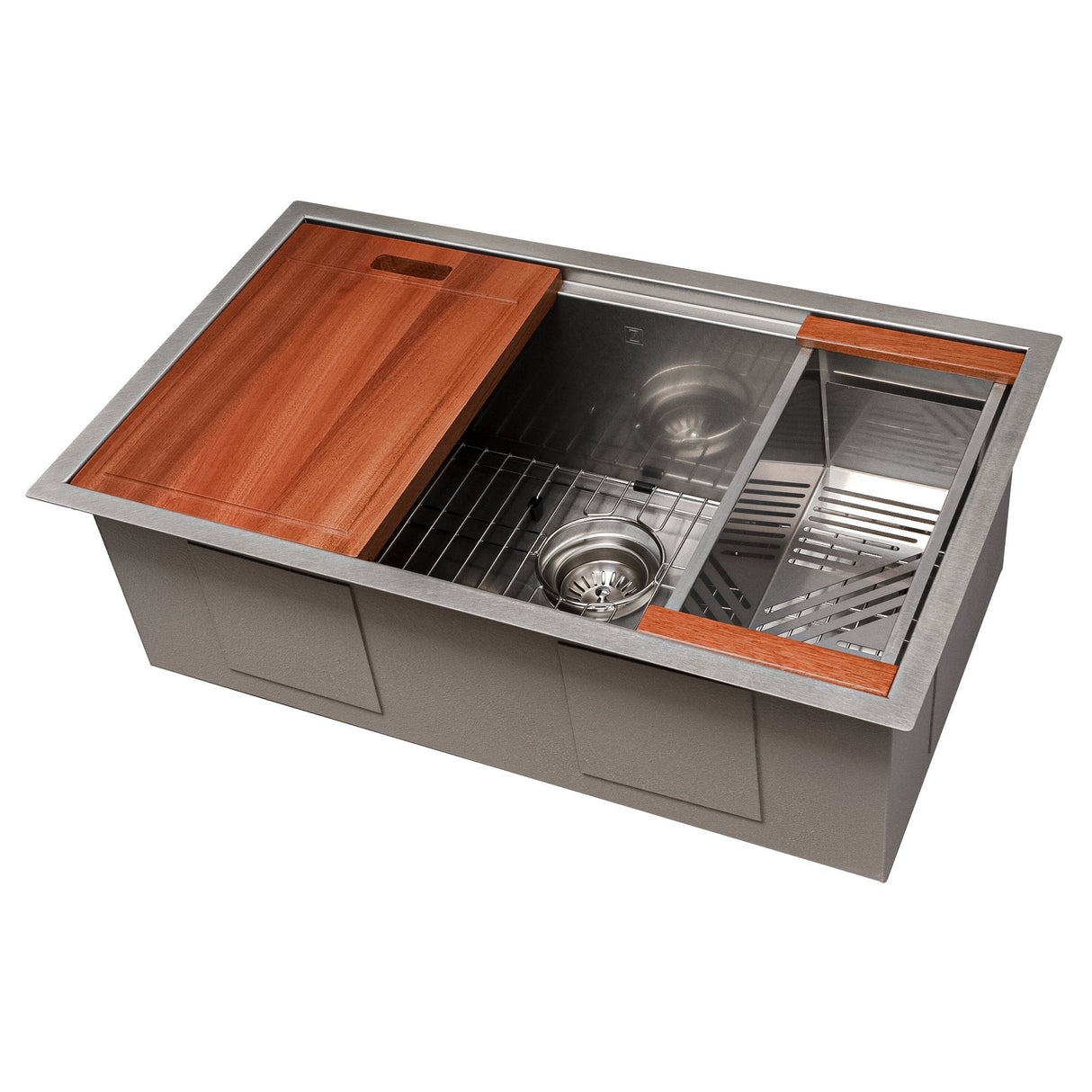 ZLINE Garmisch 30" Undermount Single Bowl Sink with Accessories (SLS) - - ZLINE Kitchen and Bath -