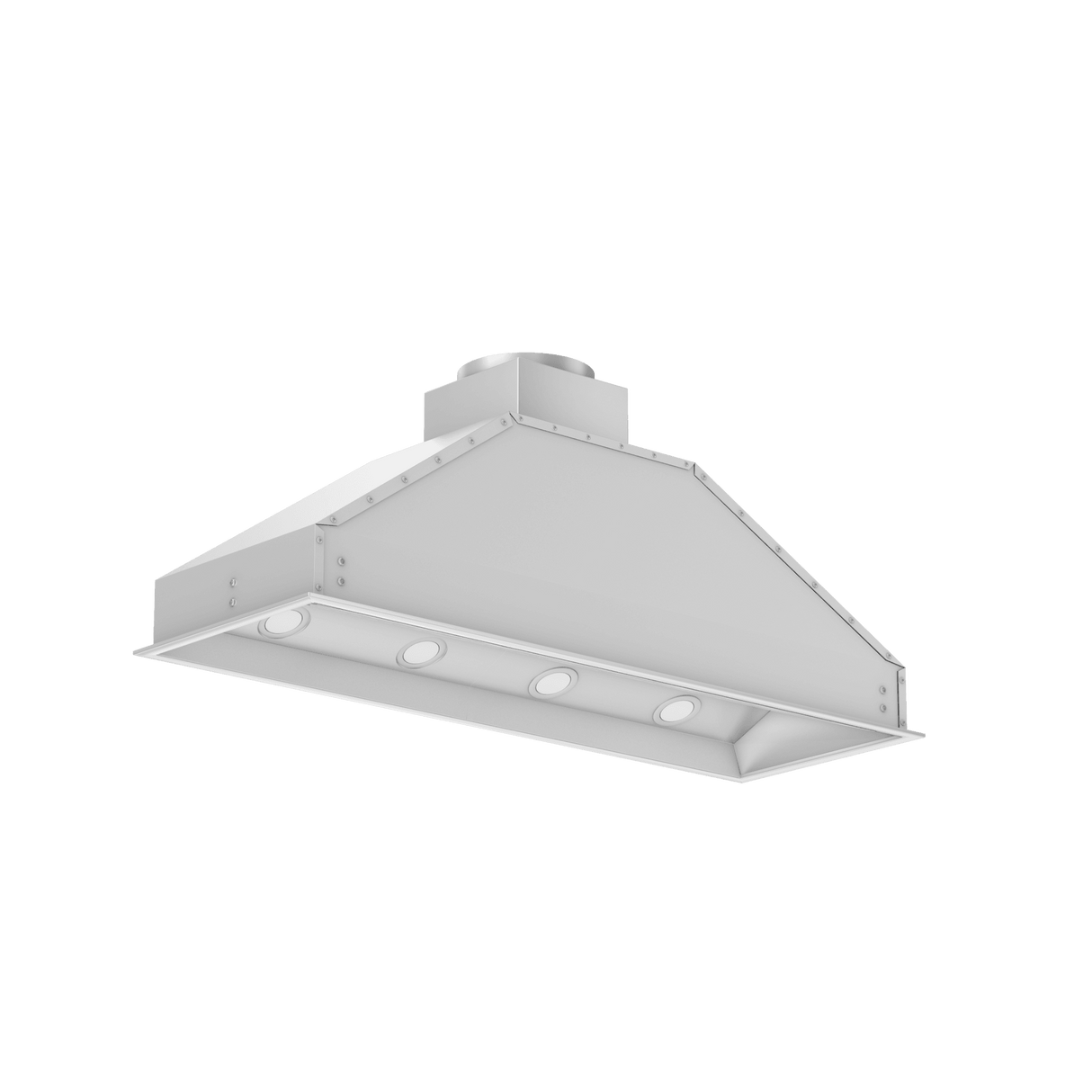 ZLINE Kitchen and Bath, ZLINE Remote Blower Range Hood Insert in Stainless Steel (695-RD), 695-RD-46,
