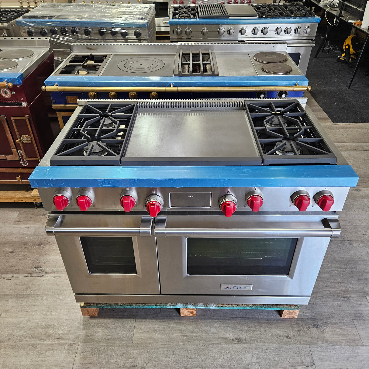 48" Wolf Dual Fuel Range DF484DG