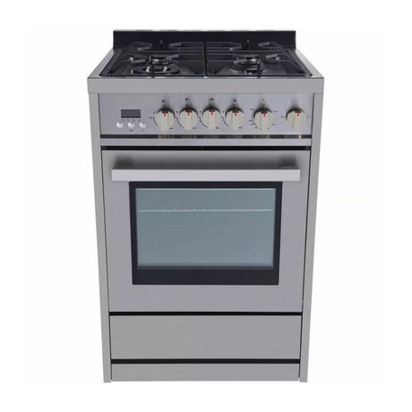 Galanz 24 in. Gas Slide-In Range in Stainless Steel (GL1FR24ASSAGN)