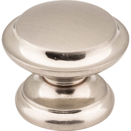 Cordova Cabinet Knob by Jeffrey Alexander - Satin Nickel