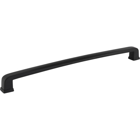 Square Milan 1 Appliance Handle by Jeffrey Alexander - Matte Black