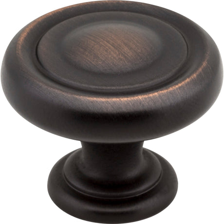 Bremen 1 Cabinet Knob by Jeffrey Alexander - Brushed Oil Rubbed Bronze