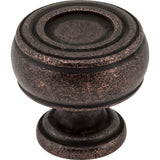 Barrel Bremen 2 Cabinet Knob by Jeffrey Alexander - Distressed Oil Rubbed Bronze