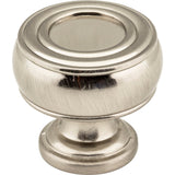 Barrel Bremen 2 Cabinet Knob by Jeffrey Alexander - Satin Nickel