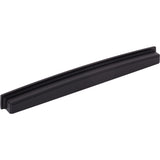 Square-to-Center Square Renzo Cabinet Cup Pull by Jeffrey Alexander - Matte Black