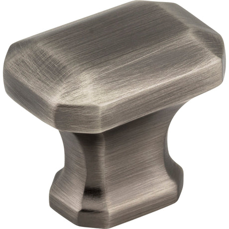 Emerald Ella Cabinet Knob by Jeffrey Alexander - Brushed Pewter