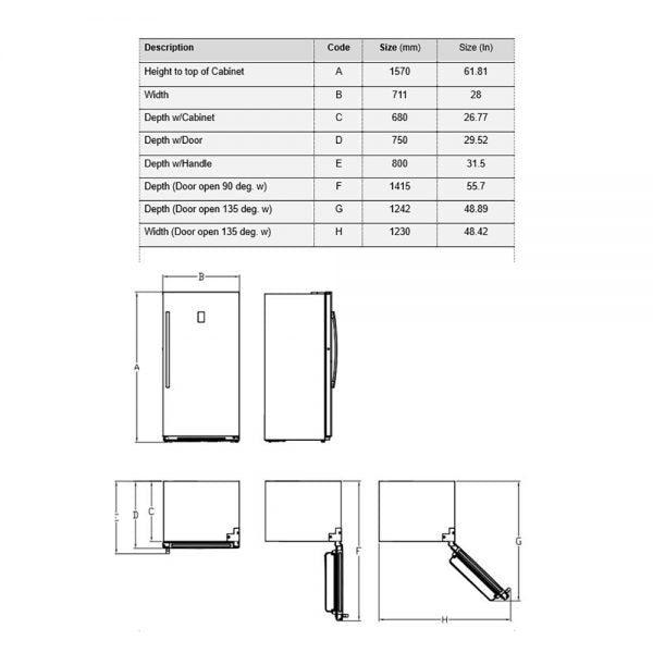 Forno 2-Piece Stainless Steel Kitchen Package with 60 in. Professional Refrigerator and 48 in. Dual Fuel Range (FFFFD1933-60S + FFSGS6156-48)