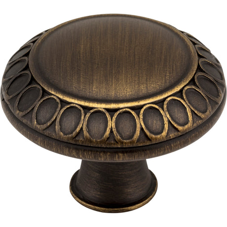 Symphony Cabinet Knob by Jeffrey Alexander - Antique Brushed Satin Brass