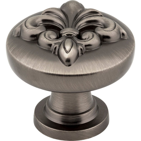 Lafayette Cabinet Knob by Jeffrey Alexander - Brushed Pewter