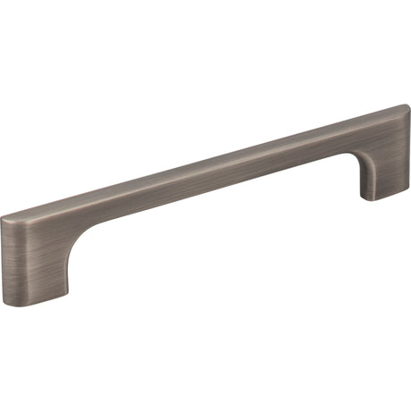 Asymmetrical Leyton Cabinet Pull by Jeffrey Alexander - Brushed Pewter