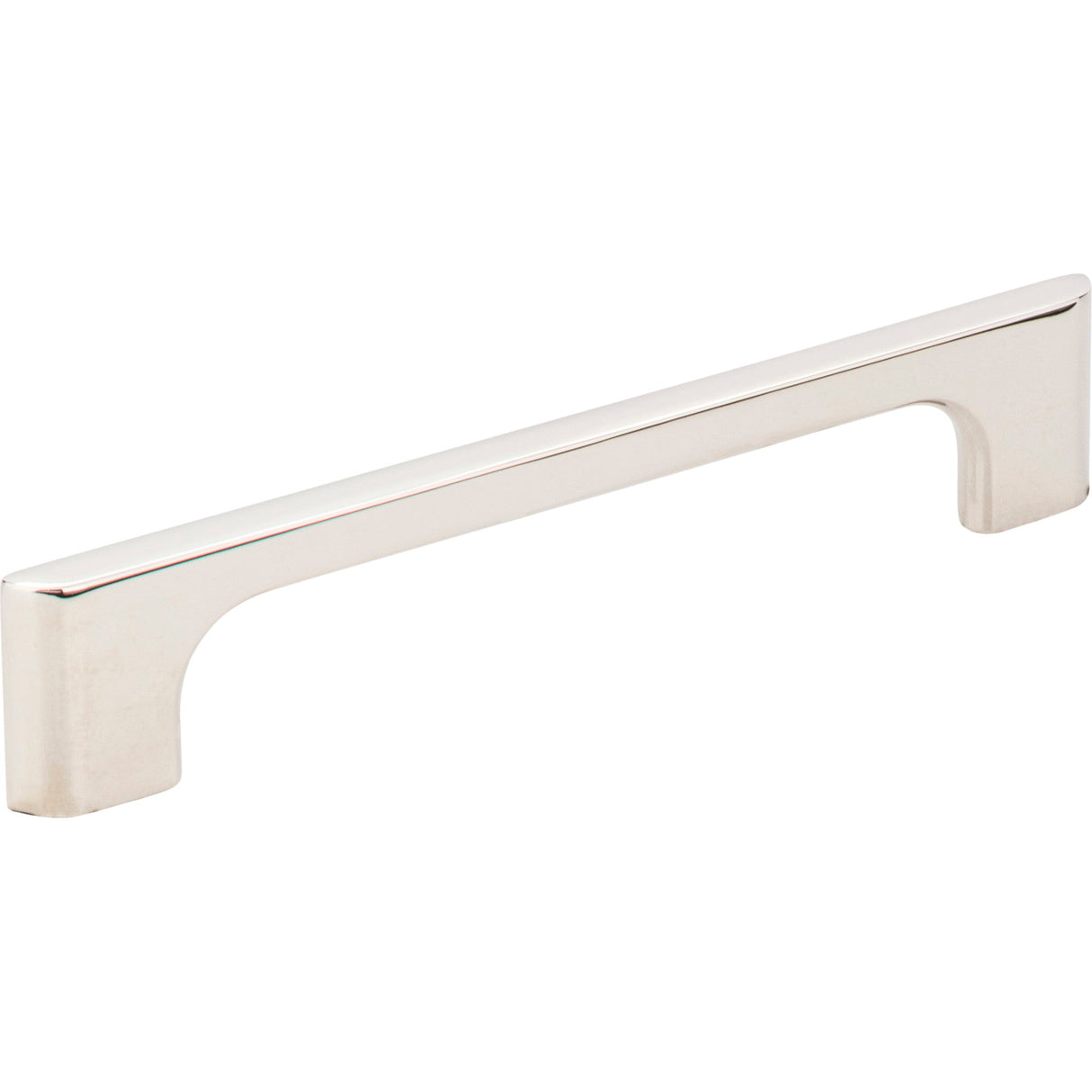 Asymmetrical Leyton Cabinet Pull by Jeffrey Alexander - Polished Nickel