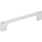 Asymmetrical Leyton Cabinet Pull by Jeffrey Alexander - Polished Chrome