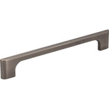 Asymmetrical Leyton Cabinet Pull by Jeffrey Alexander - Brushed Pewter