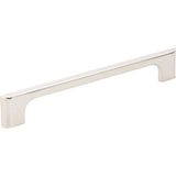 Asymmetrical Leyton Cabinet Pull by Jeffrey Alexander - Polished Nickel