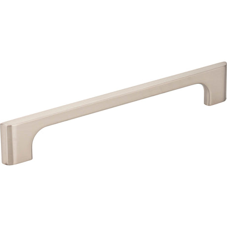 Asymmetrical Leyton Cabinet Pull by Jeffrey Alexander - Satin Nickel