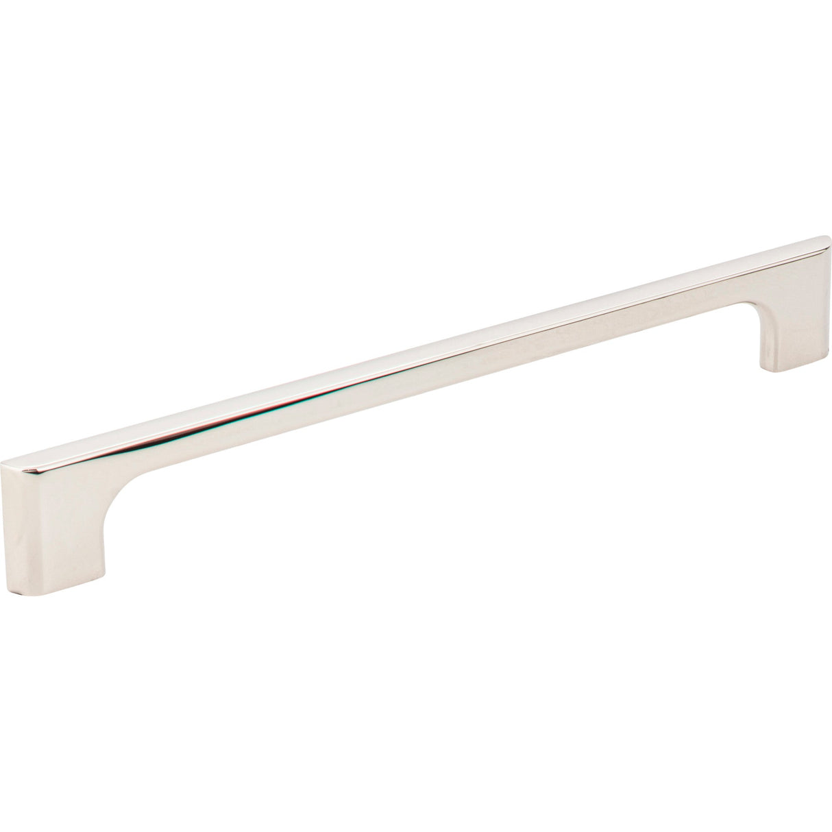 Asymmetrical Leyton Cabinet Pull by Jeffrey Alexander - Polished Nickel