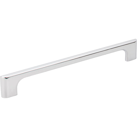 Asymmetrical Leyton Cabinet Pull by Jeffrey Alexander - Polished Chrome