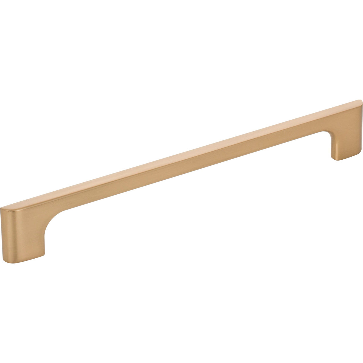 Asymmetrical Leyton Cabinet Pull by Jeffrey Alexander - Satin Bronze