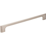 Asymmetrical Leyton Cabinet Pull by Jeffrey Alexander - Satin Nickel