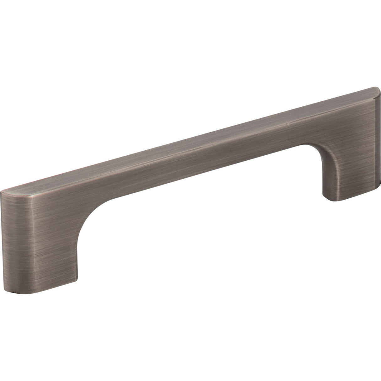 Asymmetrical Leyton Cabinet Pull by Jeffrey Alexander - Brushed Pewter