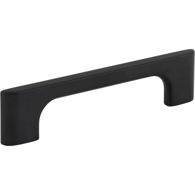 Asymmetrical Leyton Cabinet Pull by Jeffrey Alexander - Matte Black