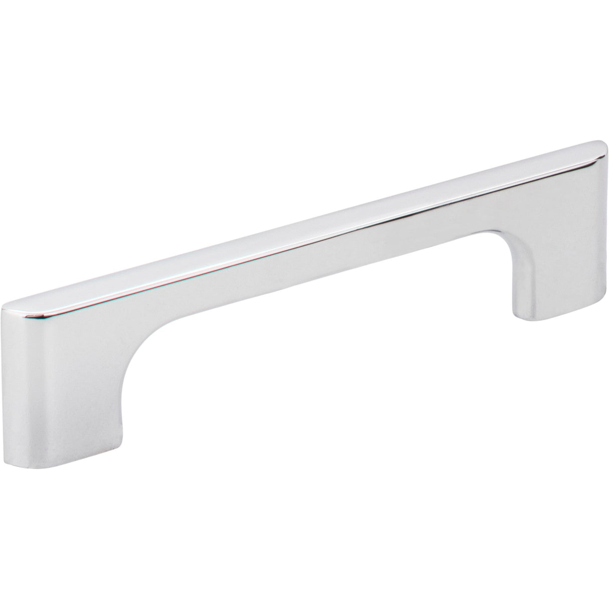 Asymmetrical Leyton Cabinet Pull by Jeffrey Alexander - Polished Chrome