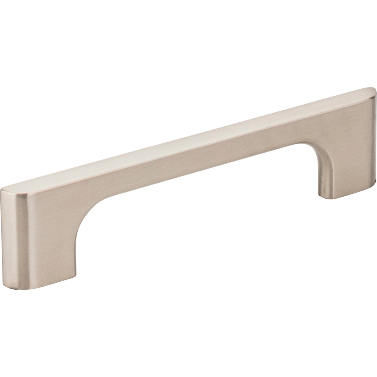 Asymmetrical Leyton Cabinet Pull by Jeffrey Alexander - Satin Nickel