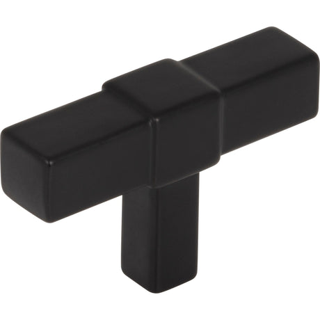 Zane Cabinet "T" Knob by Jeffrey Alexander - Matte Black