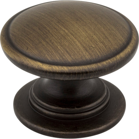 Durham Cabinet Knob by Jeffrey Alexander - Antique Brushed Satin Brass