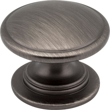 Durham Cabinet Knob by Jeffrey Alexander - Brushed Pewter