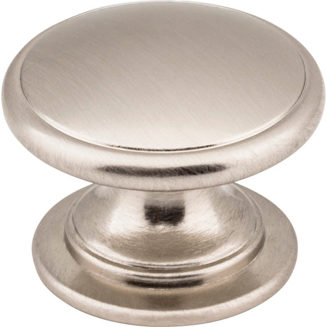 Durham Cabinet Knob by Jeffrey Alexander - Satin Nickel