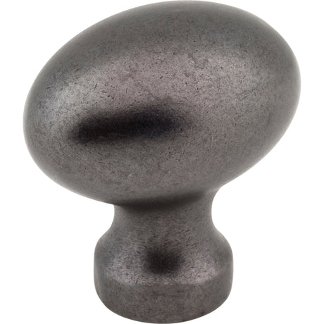 Football Bordeaux Cabinet Knob by Jeffrey Alexander - Gun Metal