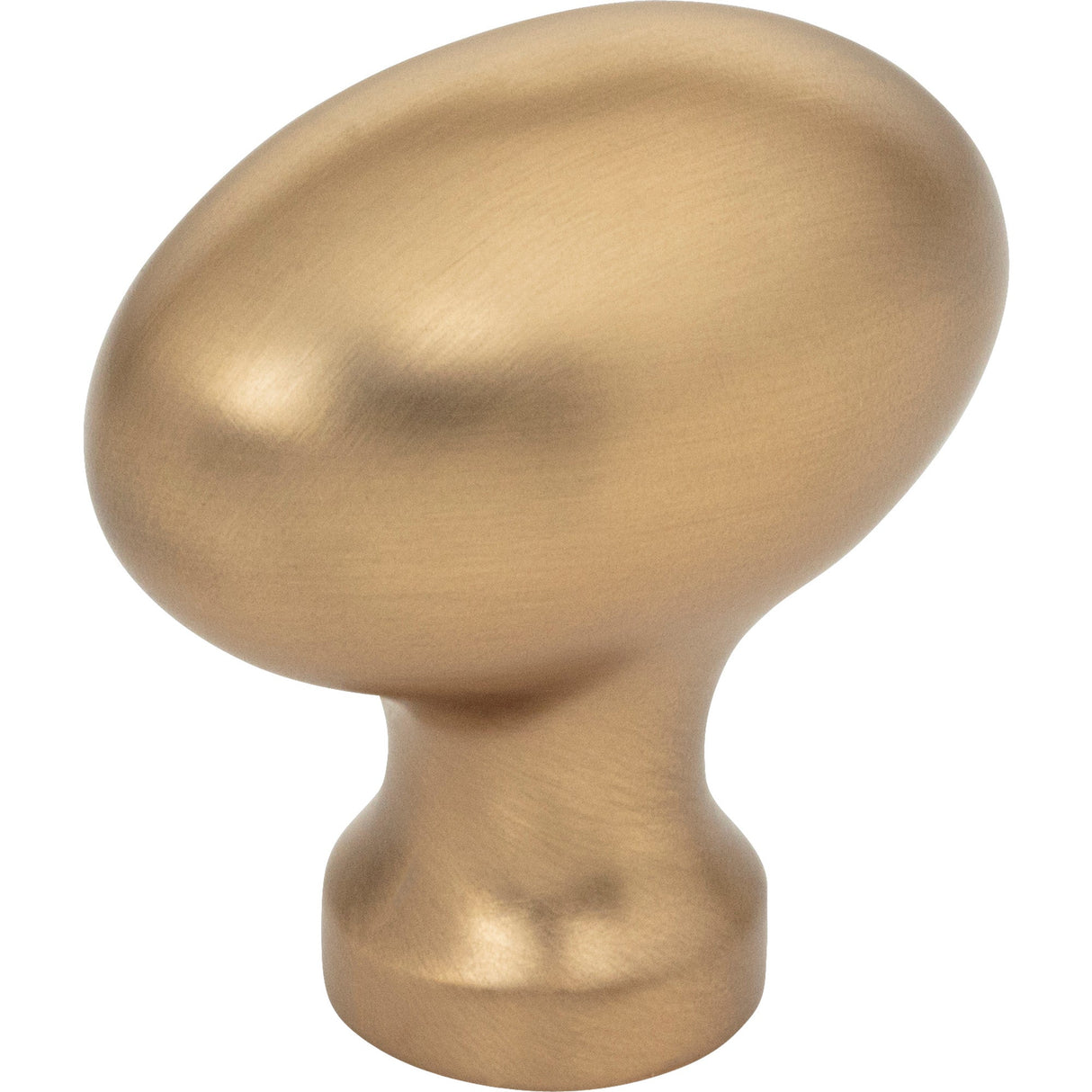 Football Lyon Cabinet Knob by Jeffrey Alexander - Satin Bronze