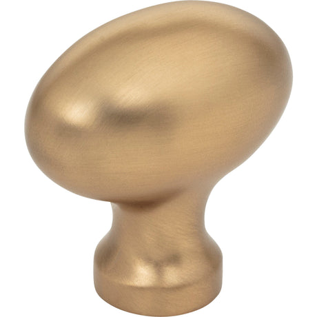 Football Lyon Cabinet Knob by Jeffrey Alexander - Satin Bronze