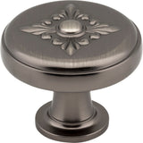 Baroque Lafayette Cabinet Knob by Jeffrey Alexander - Brushed Pewter