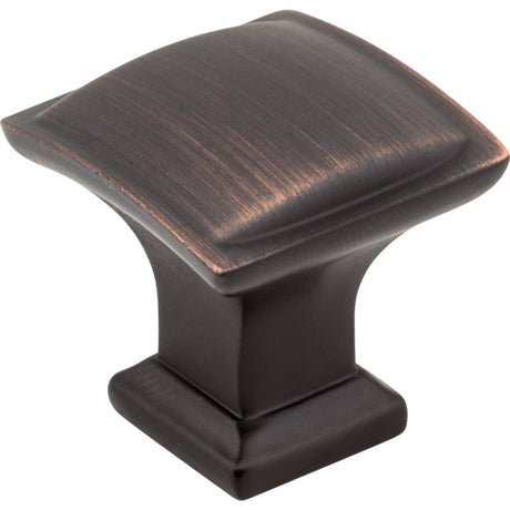 Square Annadale Cabinet Knob by Jeffrey Alexander - Brushed Oil Rubbed Bronze