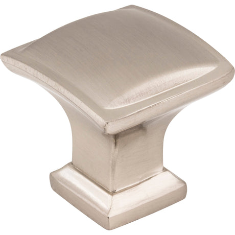 Square Annadale Cabinet Knob by Jeffrey Alexander - Satin Nickel