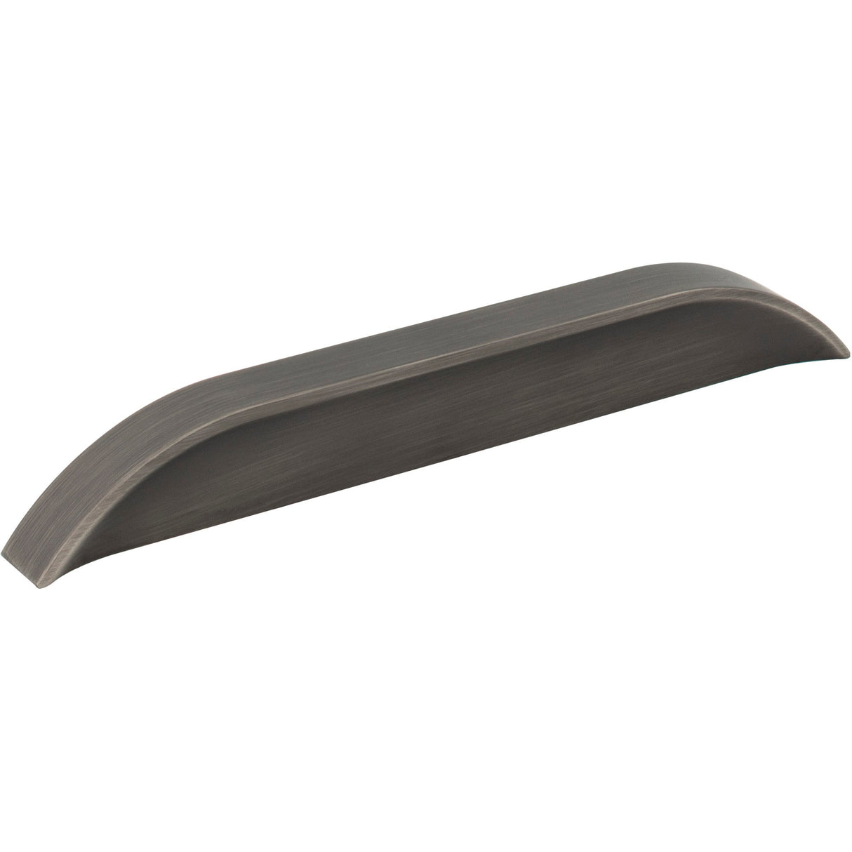 Elara Cabinet Pinch Pull by Jeffrey Alexander - Brushed Pewter