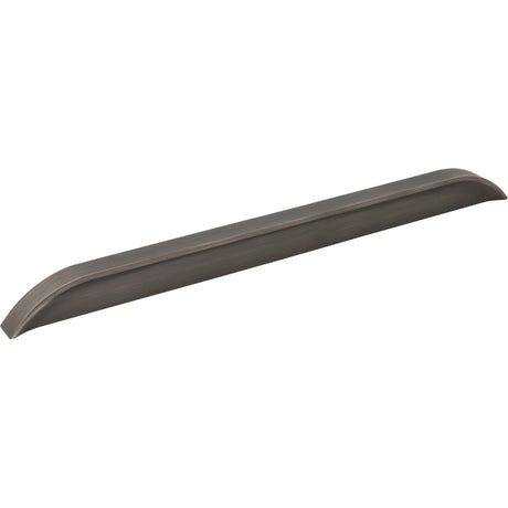 Elara Cabinet Pinch Pull by Jeffrey Alexander - Brushed Pewter