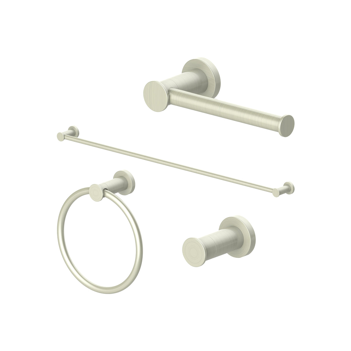 ZLINE Emerald Bay Bathroom Accessories Package in Brushed Nickel